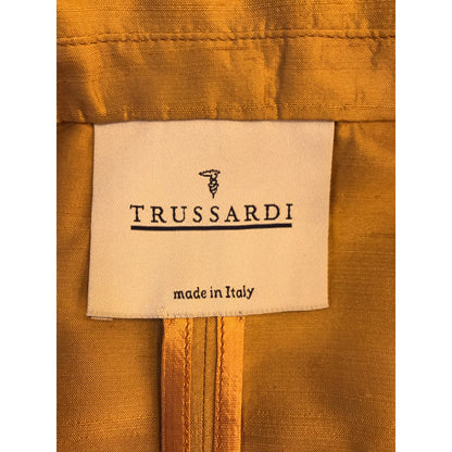 TRUSSARDI Silk Blazer and Pants Suit Set