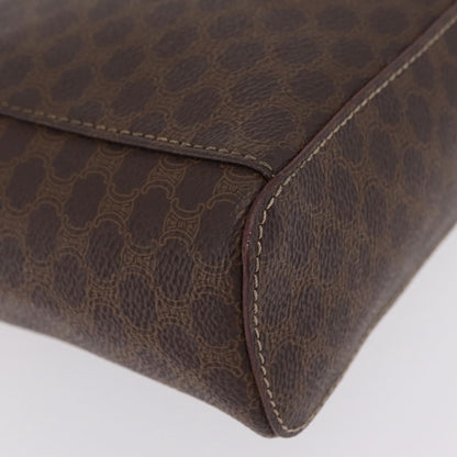 Celine Macadam Vanity Canvas, Brown, Canvas, Clutch
