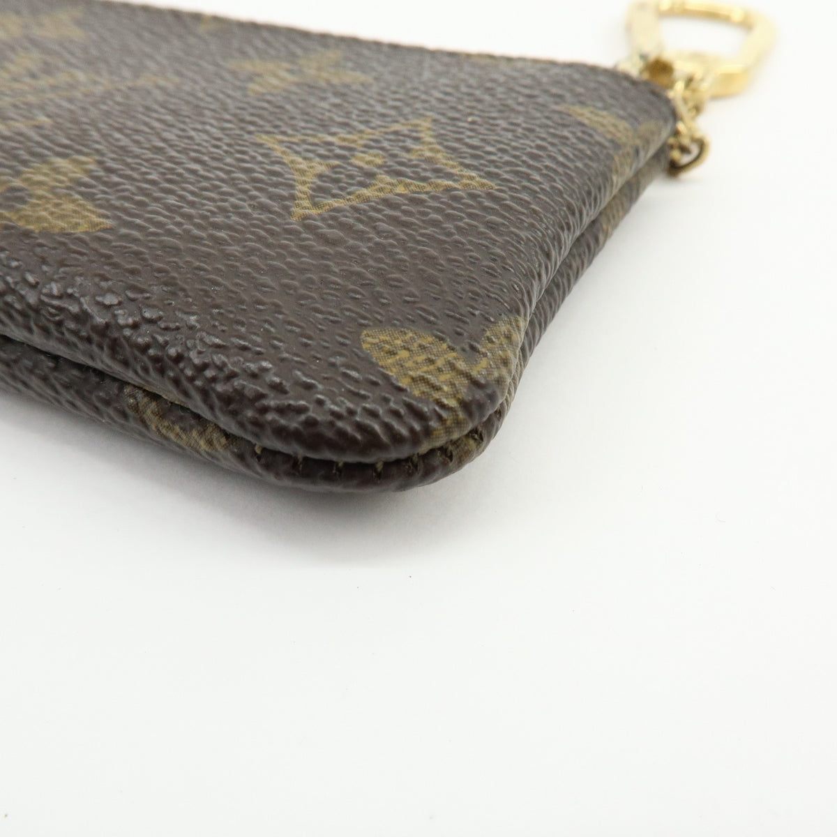 Louis Vuitton Key Monogram Canvas, Brown, Canvas, Clutch