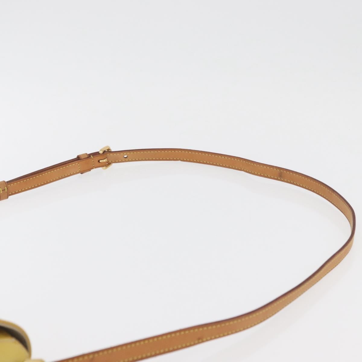 Louis Vuitton Bellflower Monogram Vernis, Yellow, Patent Leather, Shoulder Bag