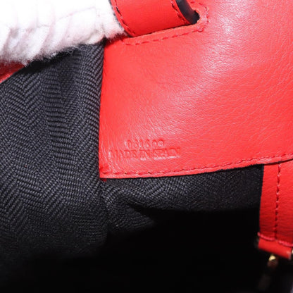 Loewe Hammock Leather, Red, Leather, Handbag