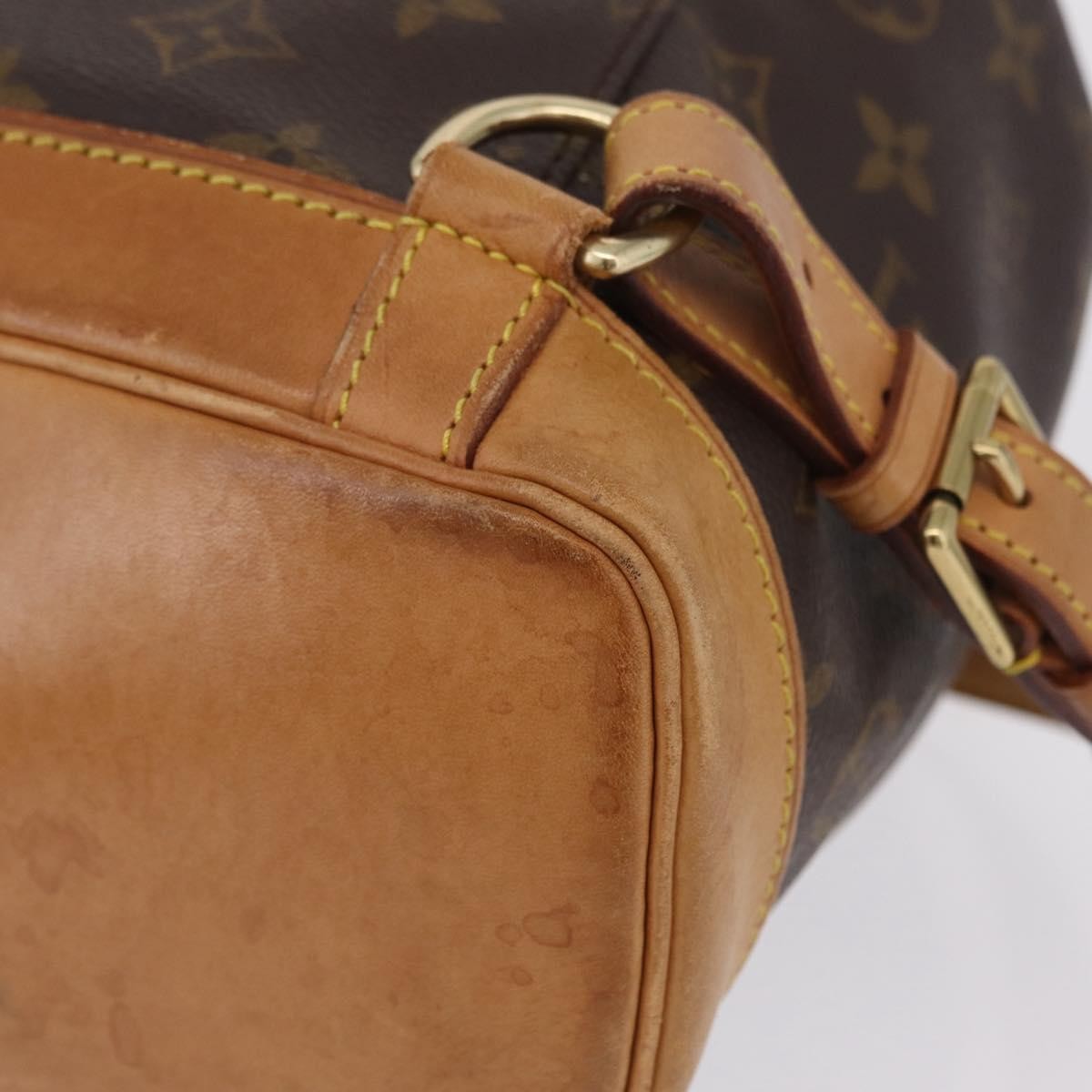 Louis Vuitton Vintage Montsouris Monogram Canvas, Brown, Canvas, Backpack