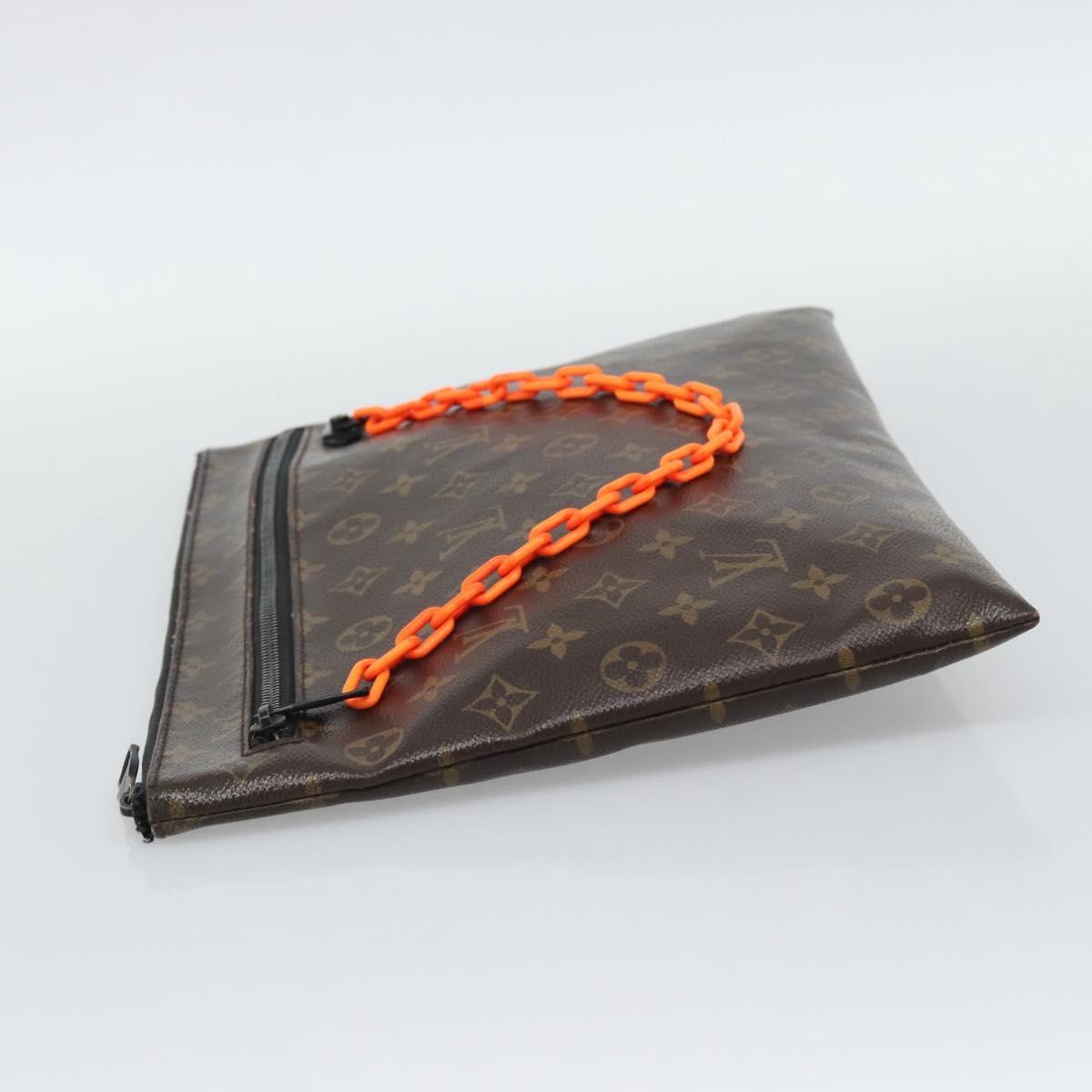 Louis Vuitton Solar Ray A4 Monogram Canvas, Brown, Canvas, Clutch