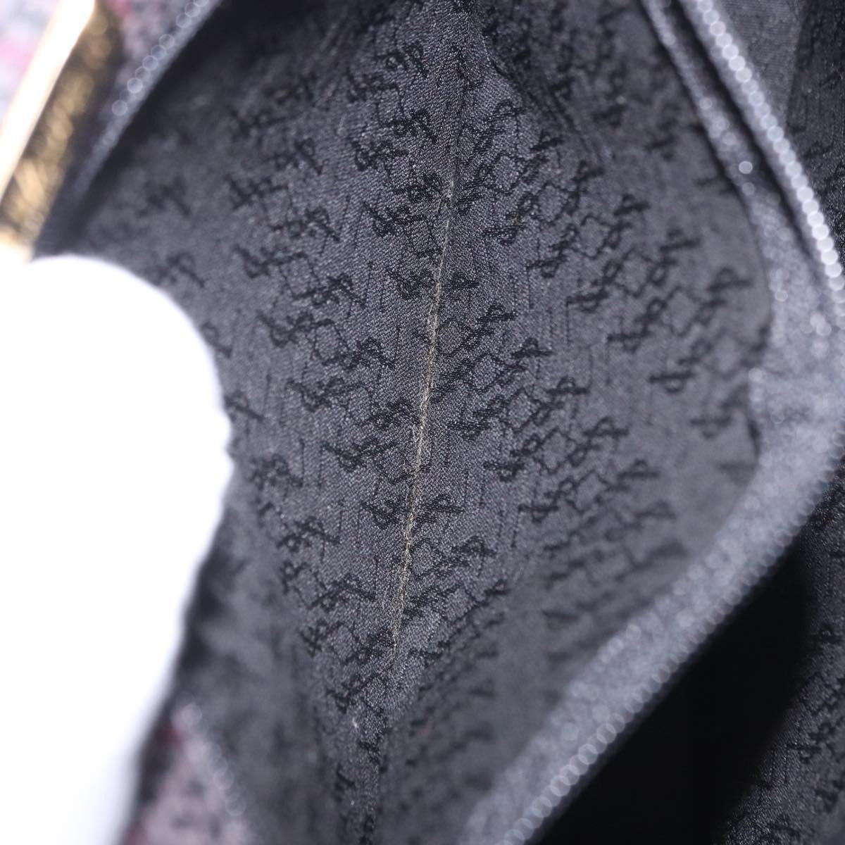 Saint Laurent Vintage Canvas, Purple, Canvas, Shoulder Bag