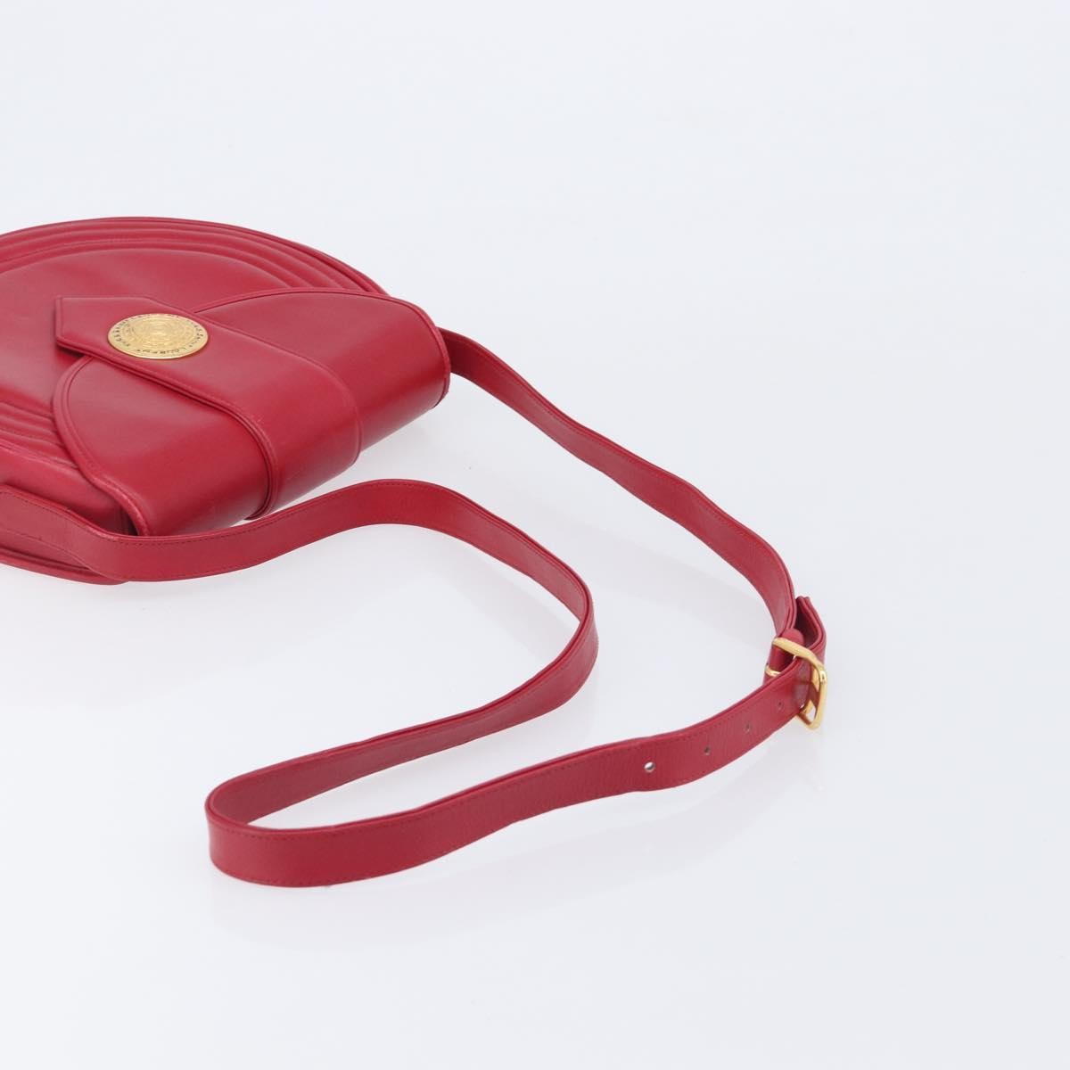 Saint Laurent Vintage Shoulder bag Leather, Red, Leather, Shoulder Bag