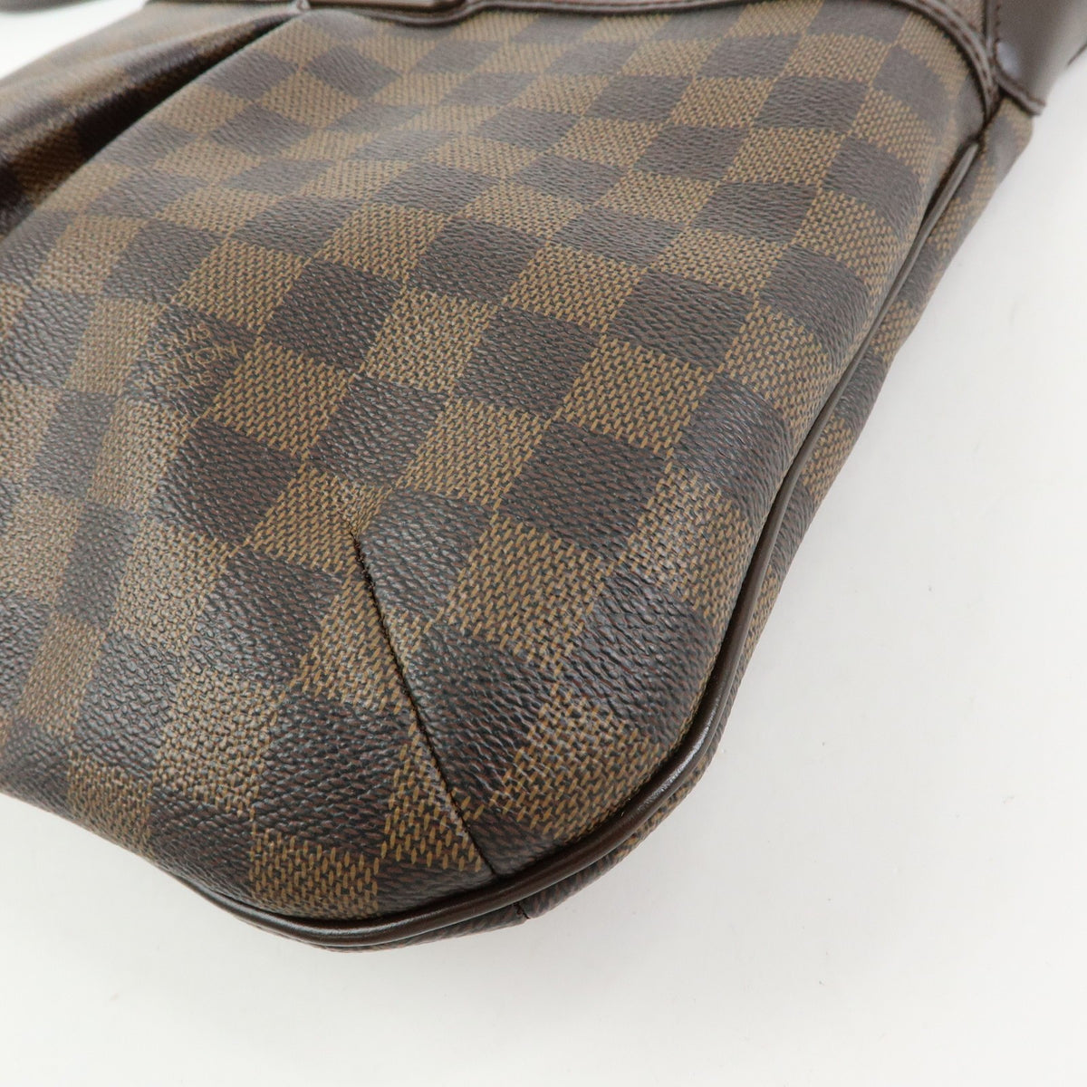 Louis Vuitton Bloomsbury Damier, Brown, Canvas, Shoulder Bag
