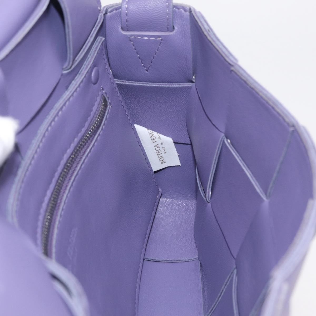 Bottega Veneta Cassette Maxi Intrecciato Leather, Purple, Leather, Crossbody Bag