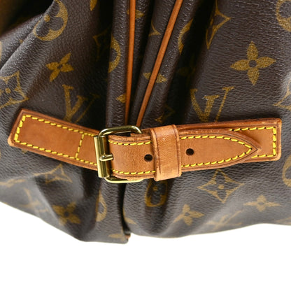 Louis Vuitton Saumur Monogram Canvas, Brown, Canvas, Shoulder Bag