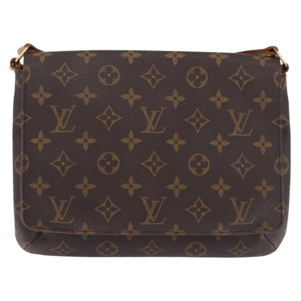 Louis Vuitton Musette Tango Monogram Canvas, Brown, Canvas, Shoulder Bag