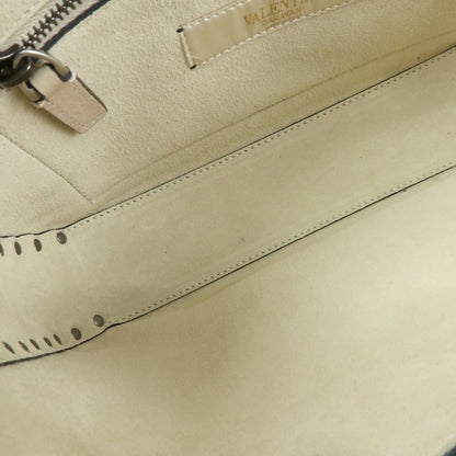 Valentino Garavani Rolling Rockstud Leather with Cabochons, Multicolour, Leather, Crossbody Bag