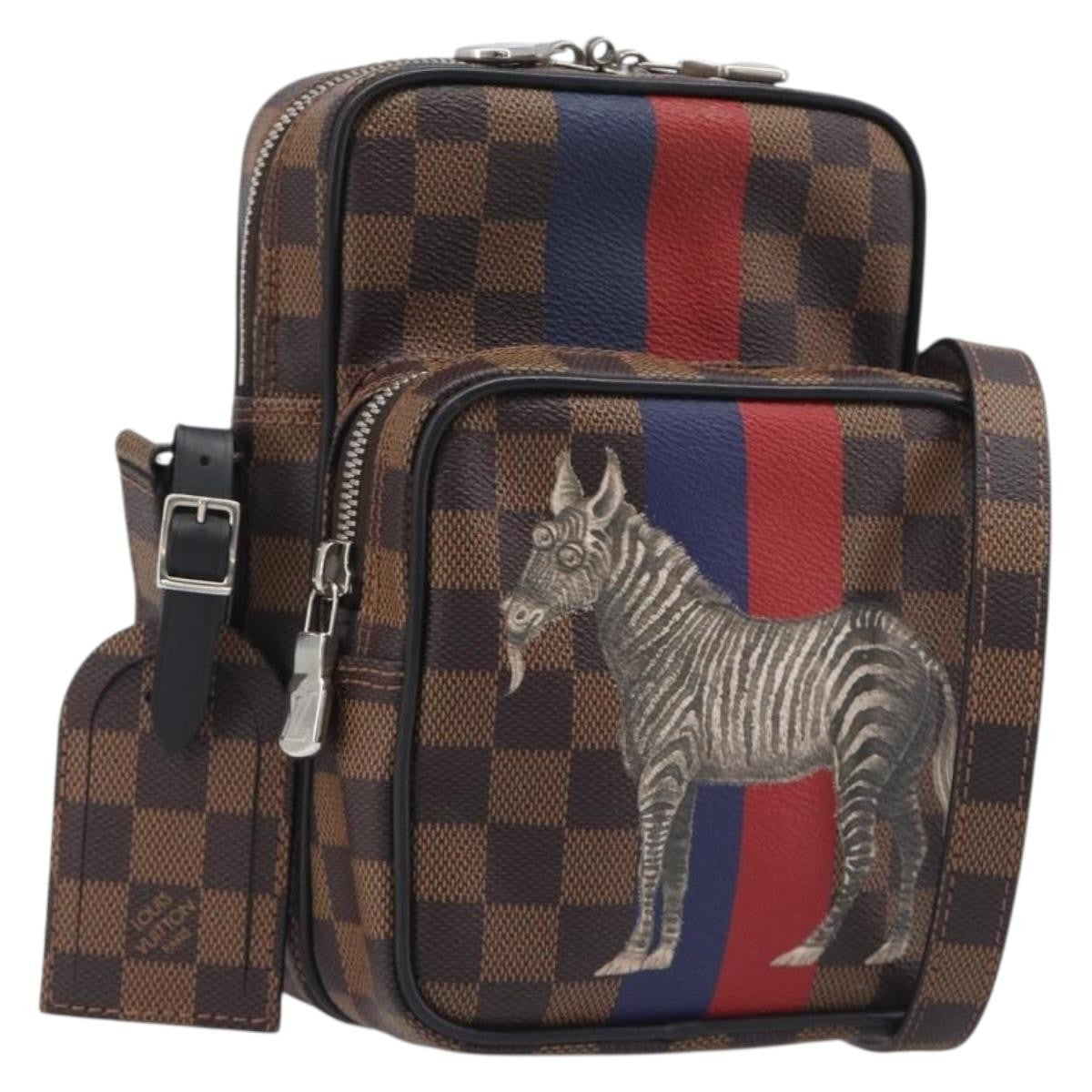 Louis Vuitton Amazone Limited Edition Chapman Savane Damier, Brown, Canvas, Handbag