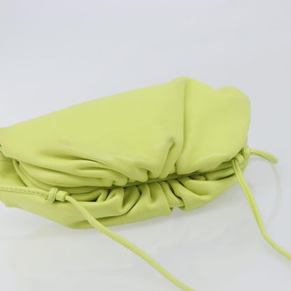 Bottega Veneta The Pouch Coin Purse Leather, Green, Leather, Clutch