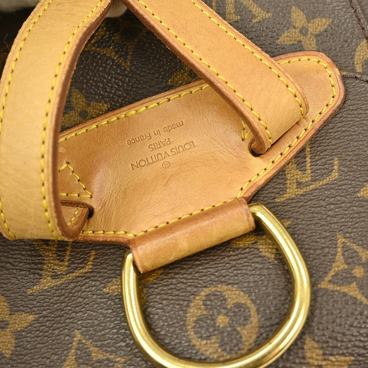 Louis Vuitton Montsouris Monogram, Brown, Canvas, Backpack