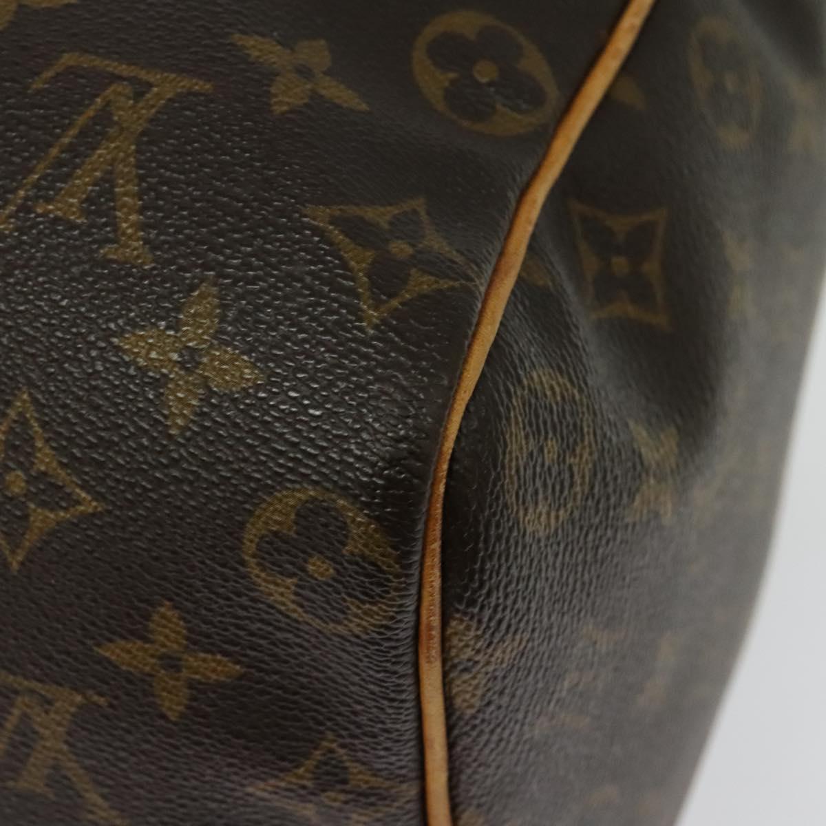 Louis Vuitton Speedy Handbag Monogram Canvas, BROWN, CANVAS, Handbag