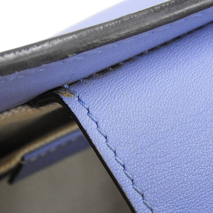 Gucci Ribbon, Blue, Leather, handbag