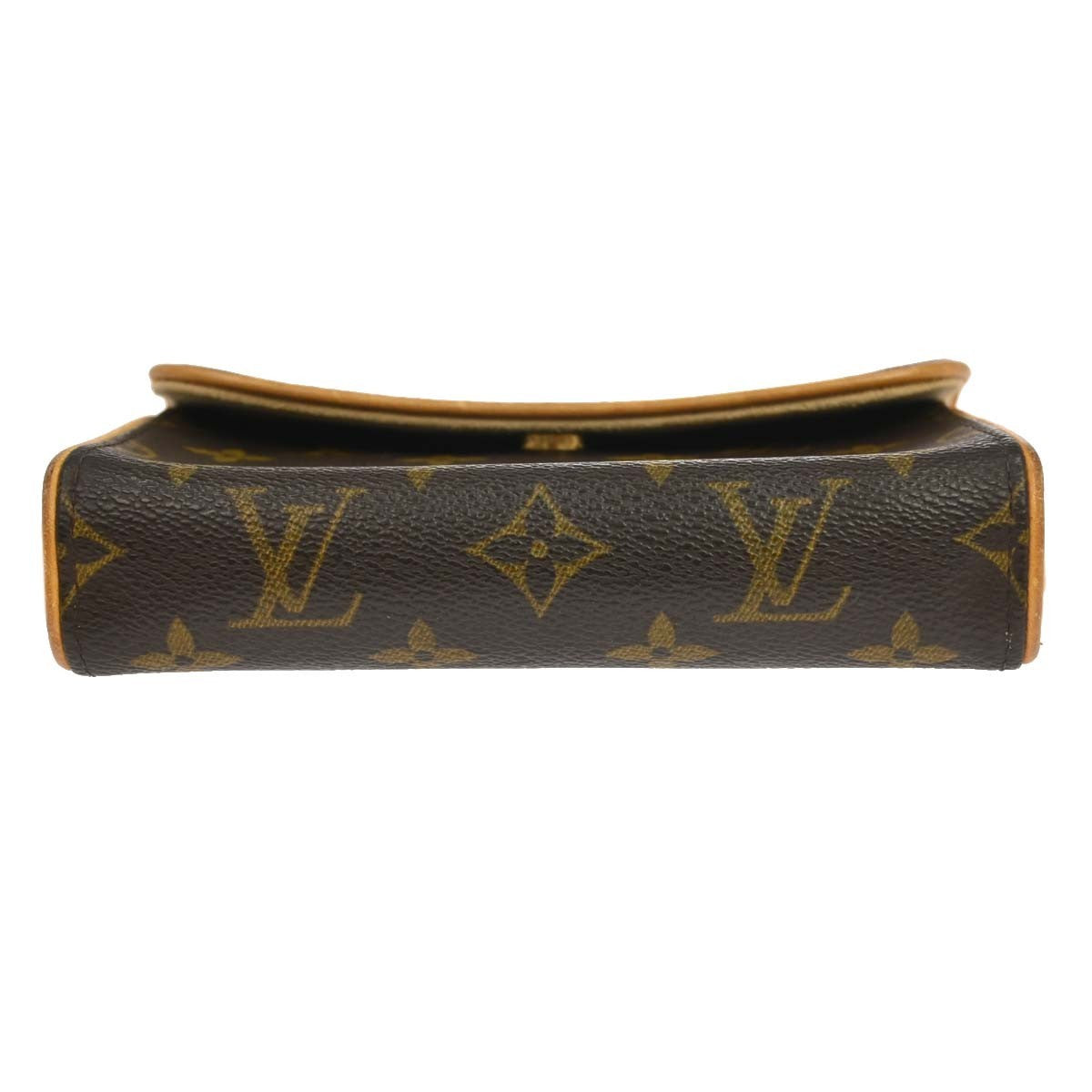 Louis Vuitton Florentine Waist Monogram Canvas, Brown, Canvas, Clutch