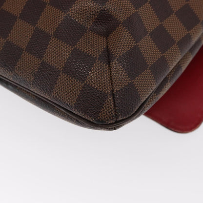Louis Vuitton Musette Damier, Brown, Canvas, Handbag