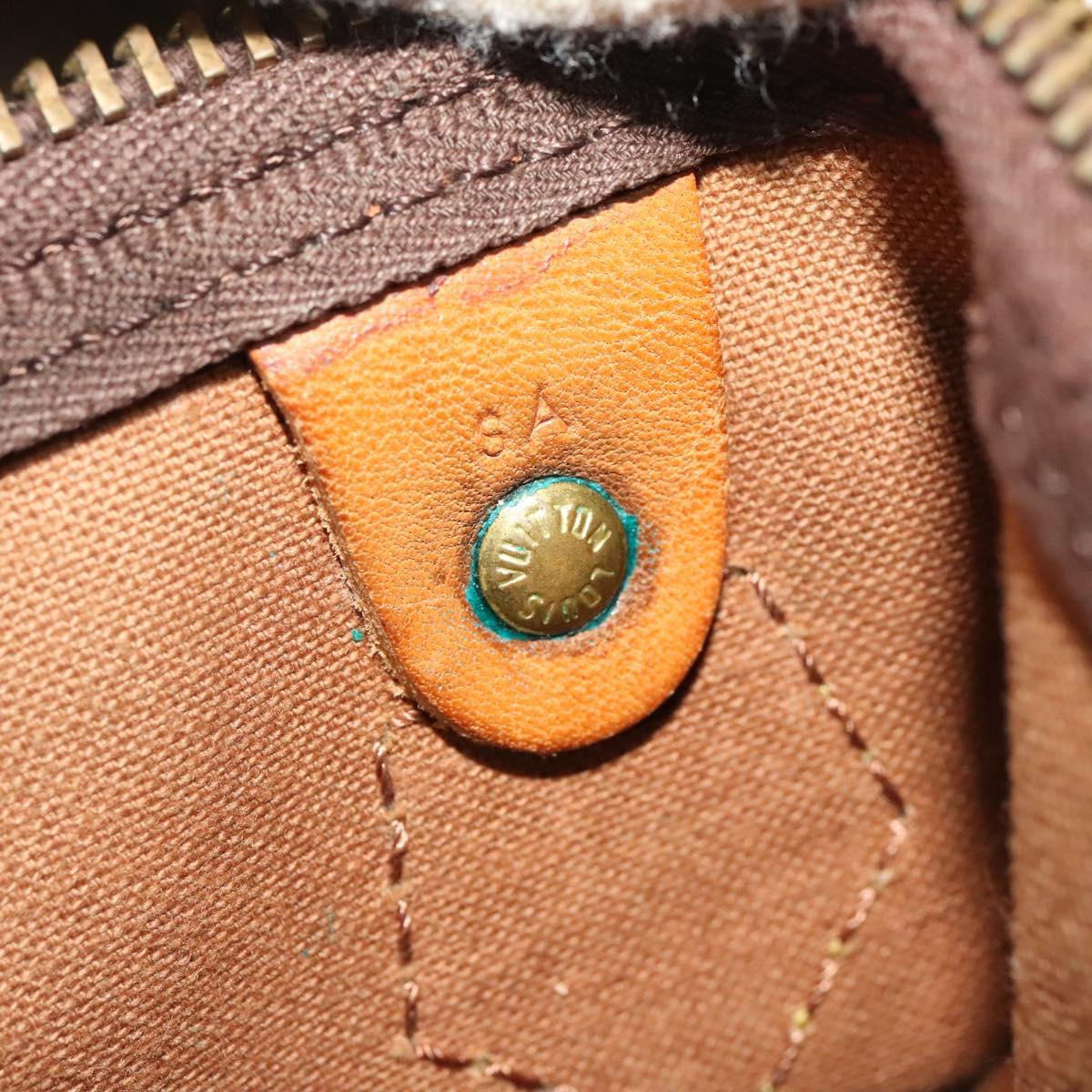 Louis Vuitton Speedy Bandouliere Bag Monogram Canvas, BROWN, CANVAS, Handbag