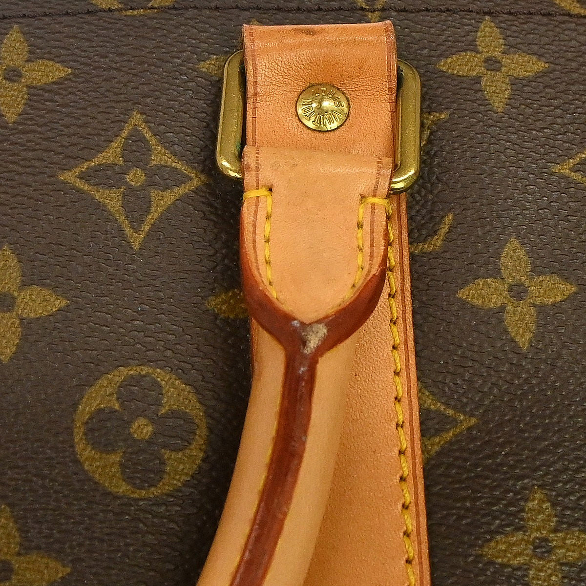 Louis Vuitton Keepall Monogram, Brown, Canvas, Travel Bag