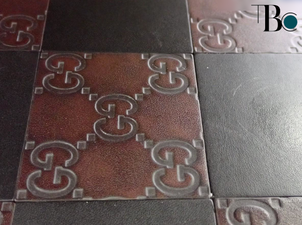 Gucci Chessboard Canvas, Brown, Other, Tech Accessory