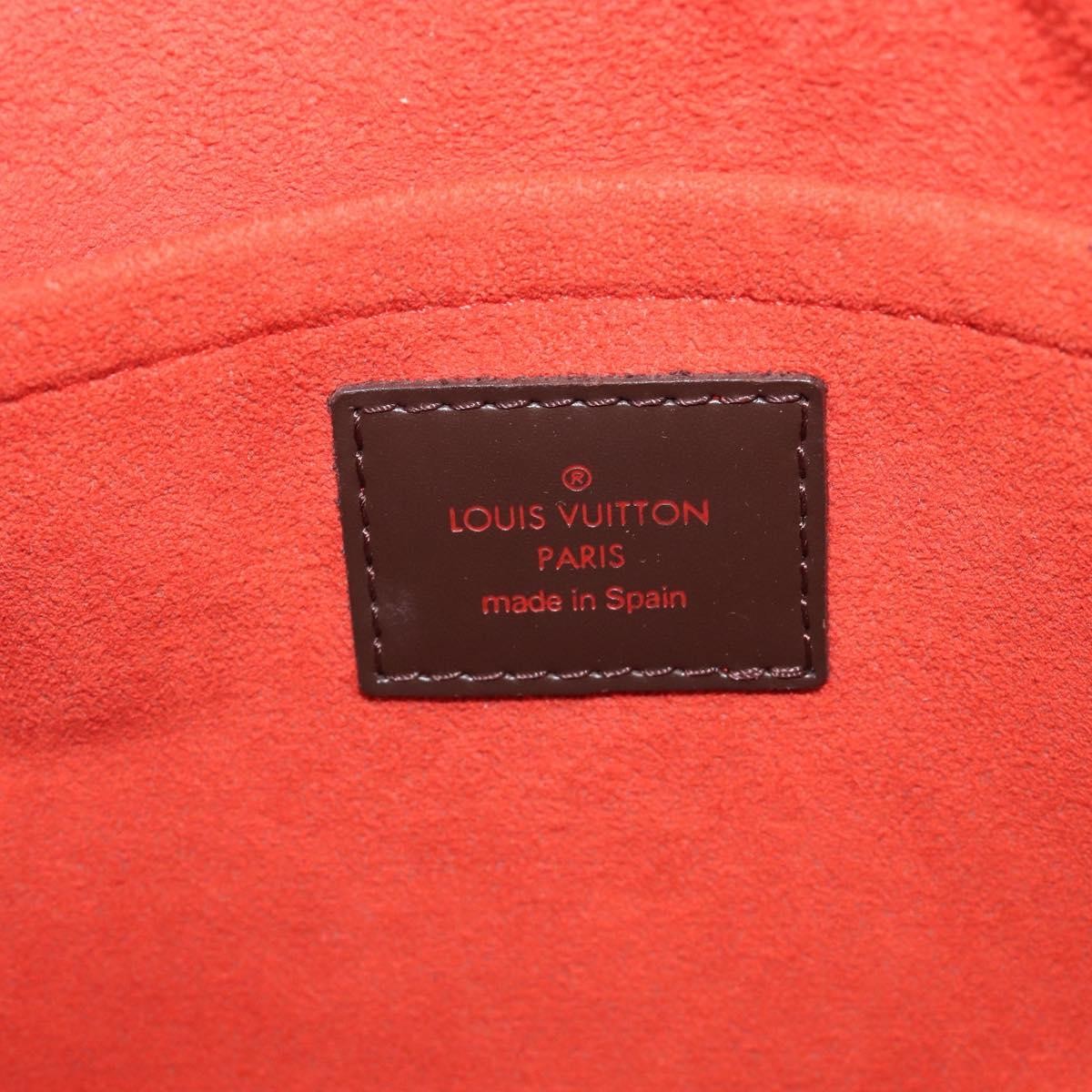 Louis Vuitton Sarria Damier, Brown, Canvas, Handbag