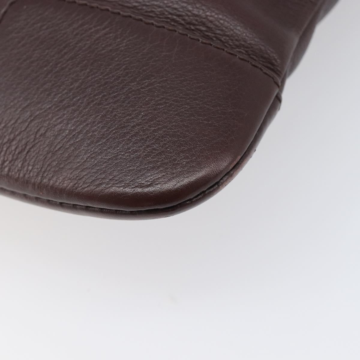 Loewe Anagram Leather, Brown, Leather, Shoulder Bag
