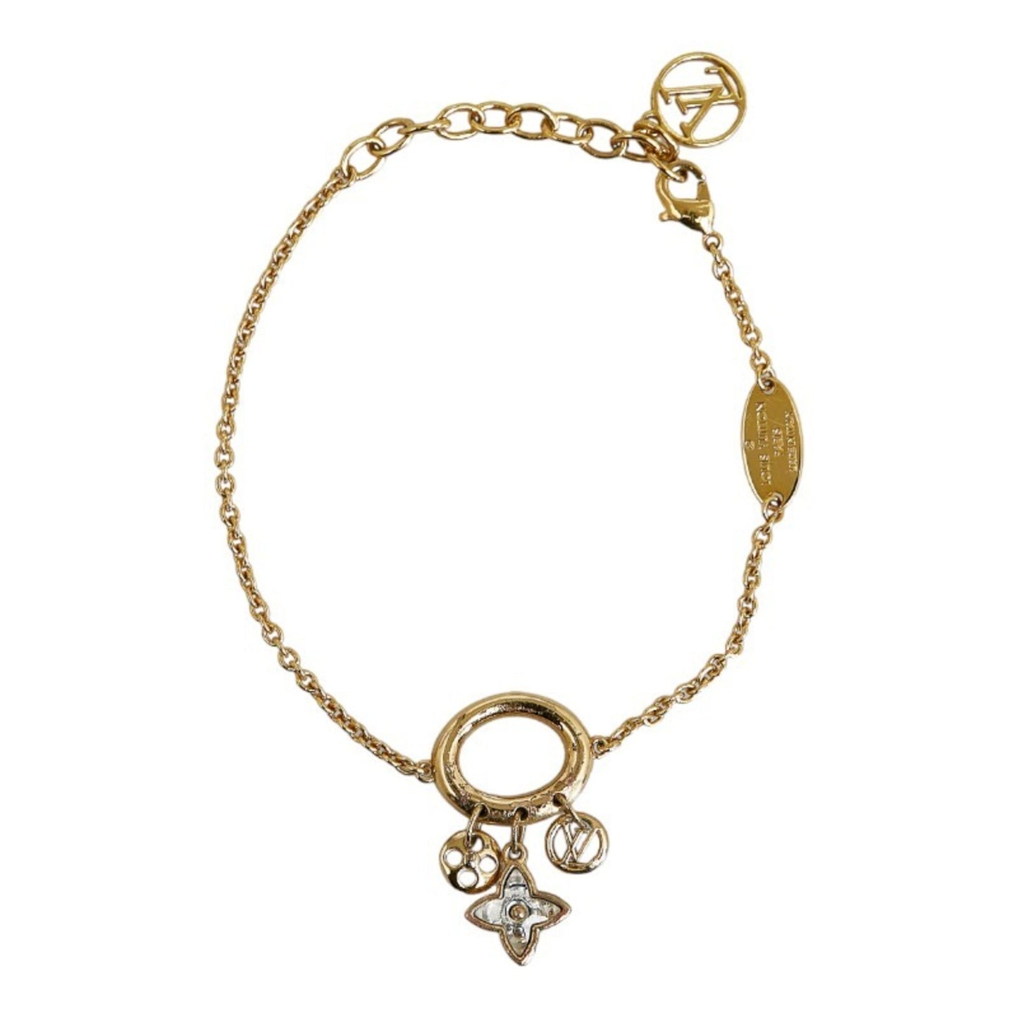 Louis Vuitton Suhali, Gold, Metal, bracelet