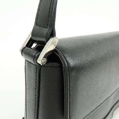 Burberry Shoulder Bag Leather, Black, Leather, Shoulder Bag