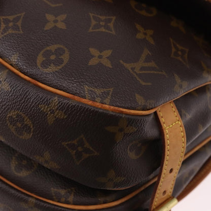 Louis Vuitton Saumur Monogram, Brown, Canvas, Shoulder Bag
