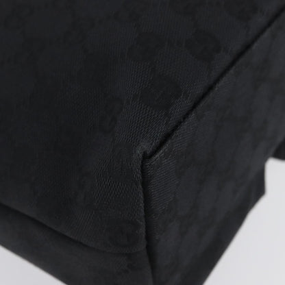 Gucci Double Pocket Tote GG Canvas and leather, Black, Canvas, Handbag