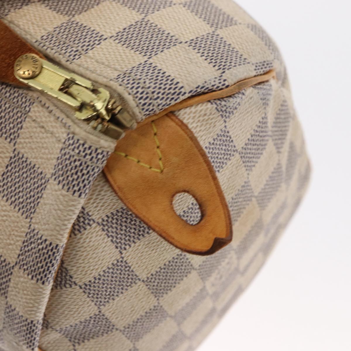 Louis Vuitton Speedy Mini HL Handbag Damier, BEIGE, CANVAS, Handbag