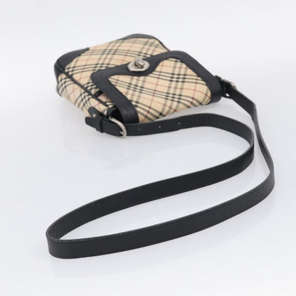 Burberry Nova Check Shoulder Bag Canvas, Beige, Canvas, Shoulder Bag