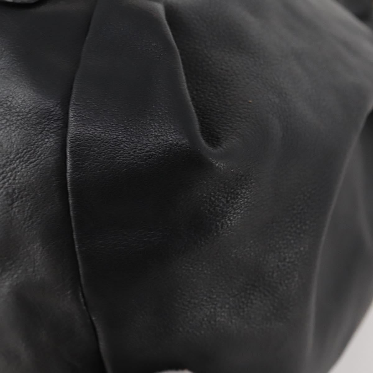 Versace Vintage Leather, Black, Leather, Shoulder Bag