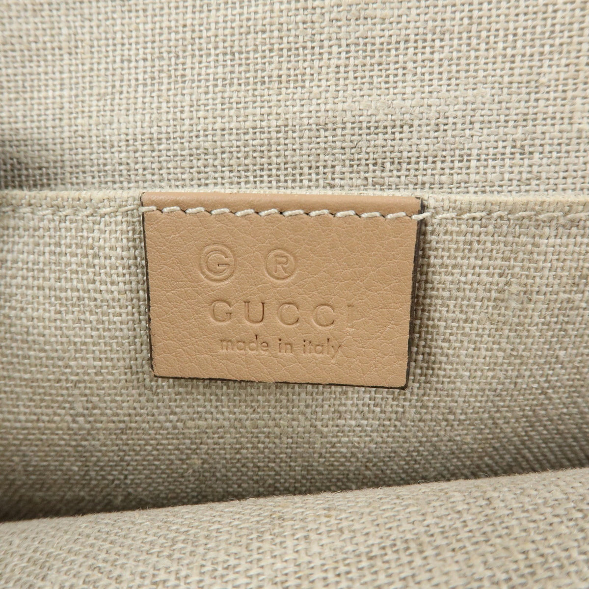 Gucci Convertible Dome Satchel Microguccissima Leather, Beige, Leather, Handbag