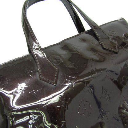 Louis Vuitton Wilshire Monogram Vernis, Burgundy, Patent Leather, Handbag