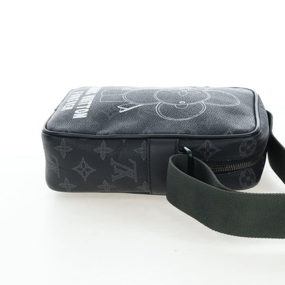 Louis Vuitton Danube Limited Edition Vivienne Monogram Eclipse, Black, Canvas, Shoulder Bag