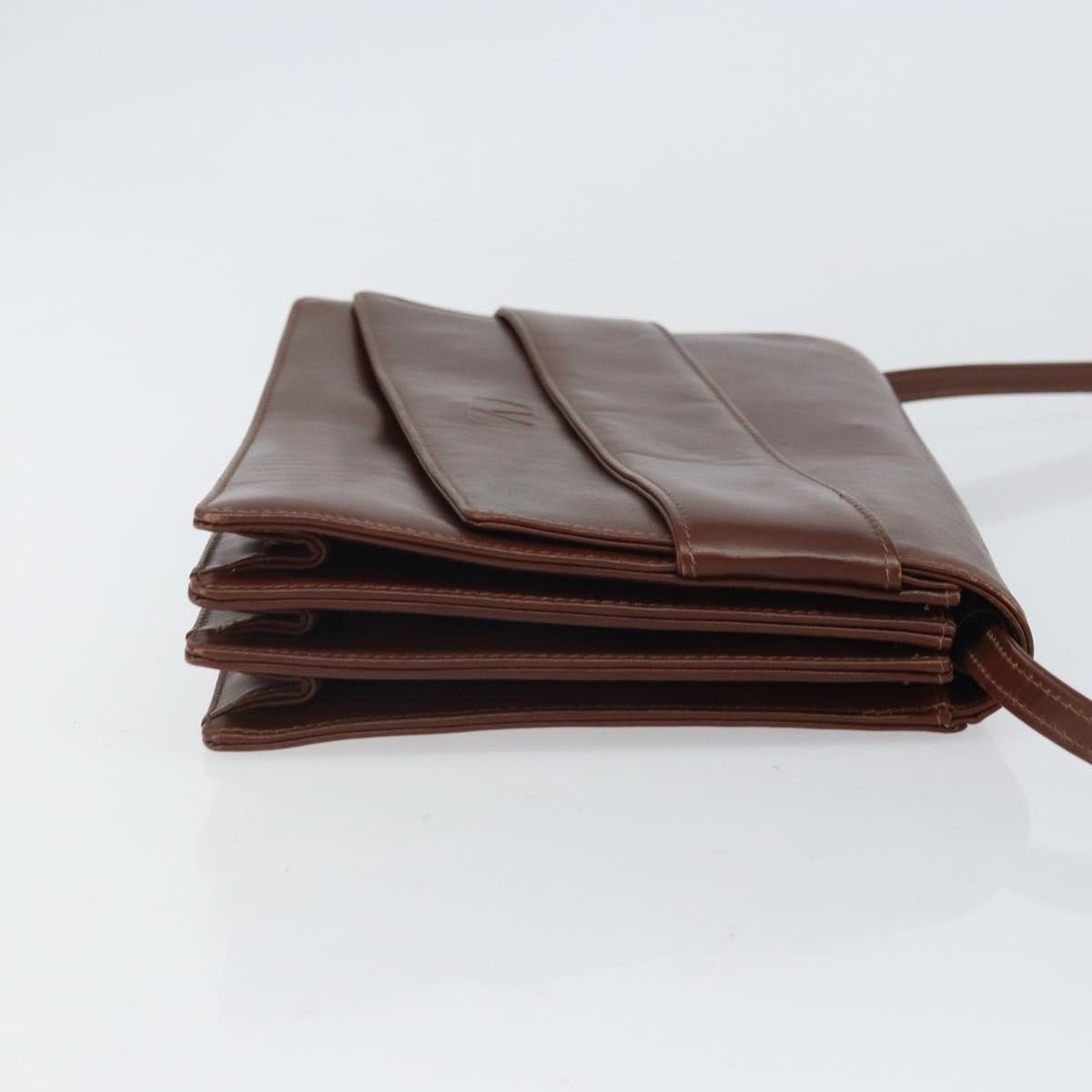 Valentino Garavani Vintage Leather, Brown, Leather, Shoulder Bag