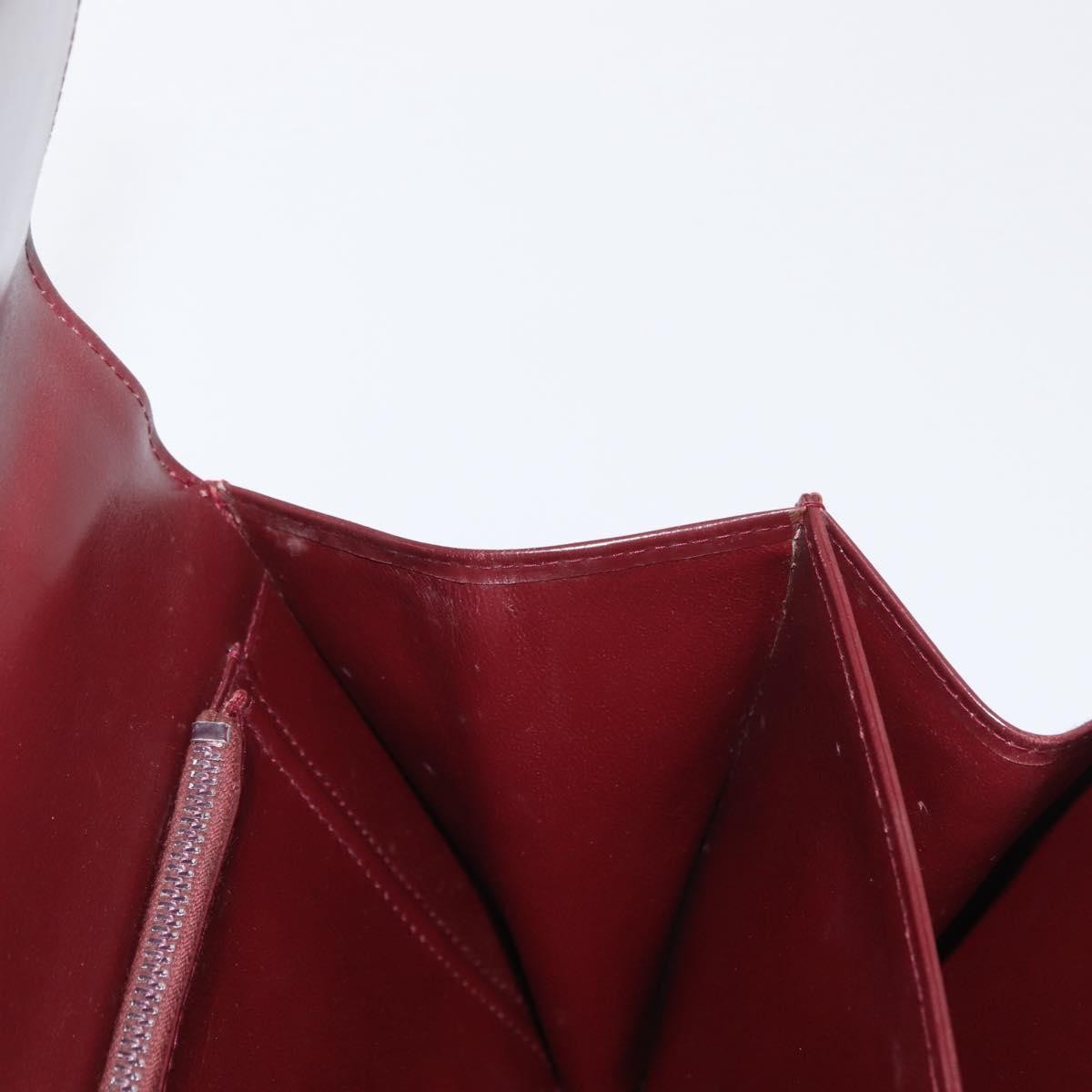 Gucci Vintage Leather, Burgundy, Leather, Handbag