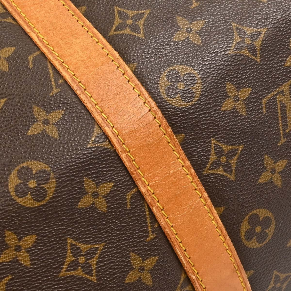 Louis Vuitton Keepall Monogram Canvas, Brown, Canvas, Travel Bag