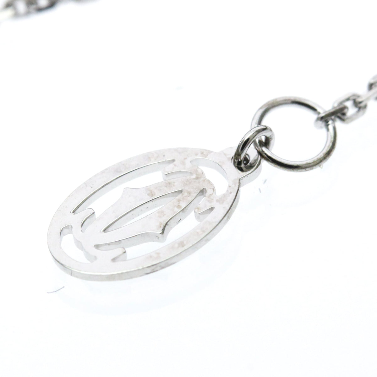 Cartier D'Amour 18K White Gold and Diamond, Silver, White Gold, Bracelet
