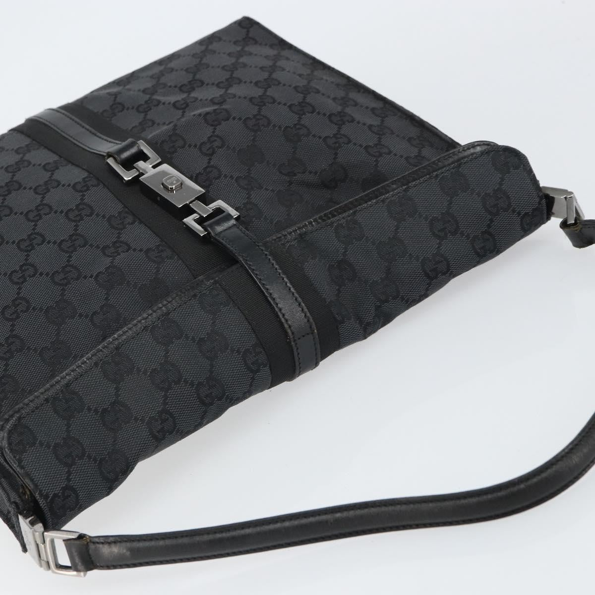 Gucci Jackie GG Canvas, Black, Canvas, Tote Bag
