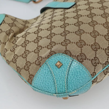 Gucci Jackie Canvas, Brown, Canvas, Handbag