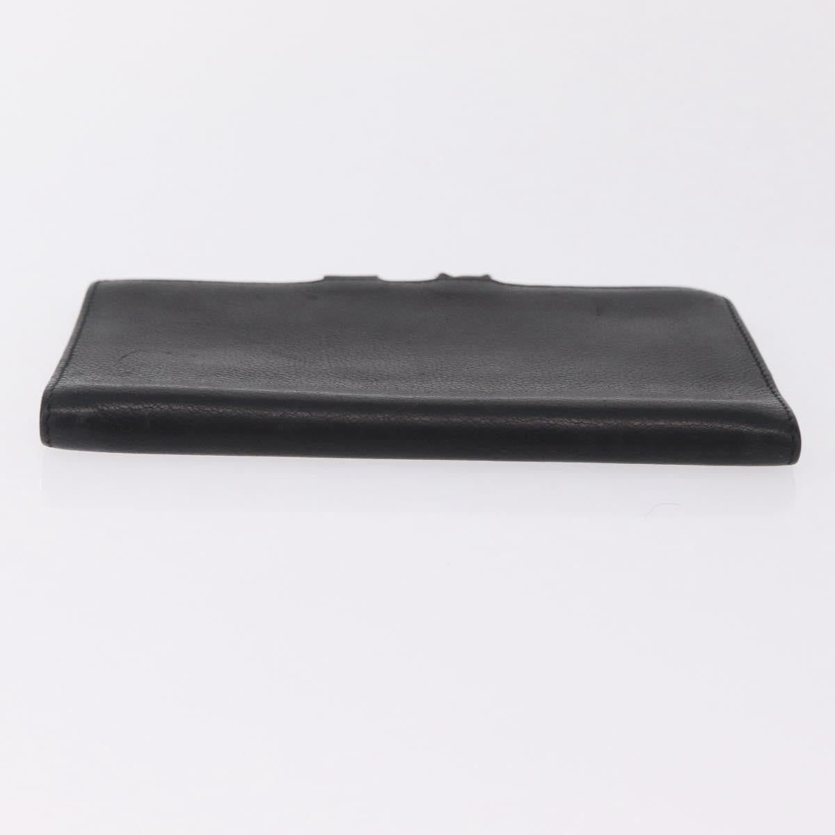 Hermes Vision Agenda Cover Leather, Black, Leather, Briefcase