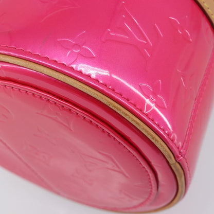 Louis Vuitton Bedford Monogram Vernis, Pink, Patent Leather, Handbag