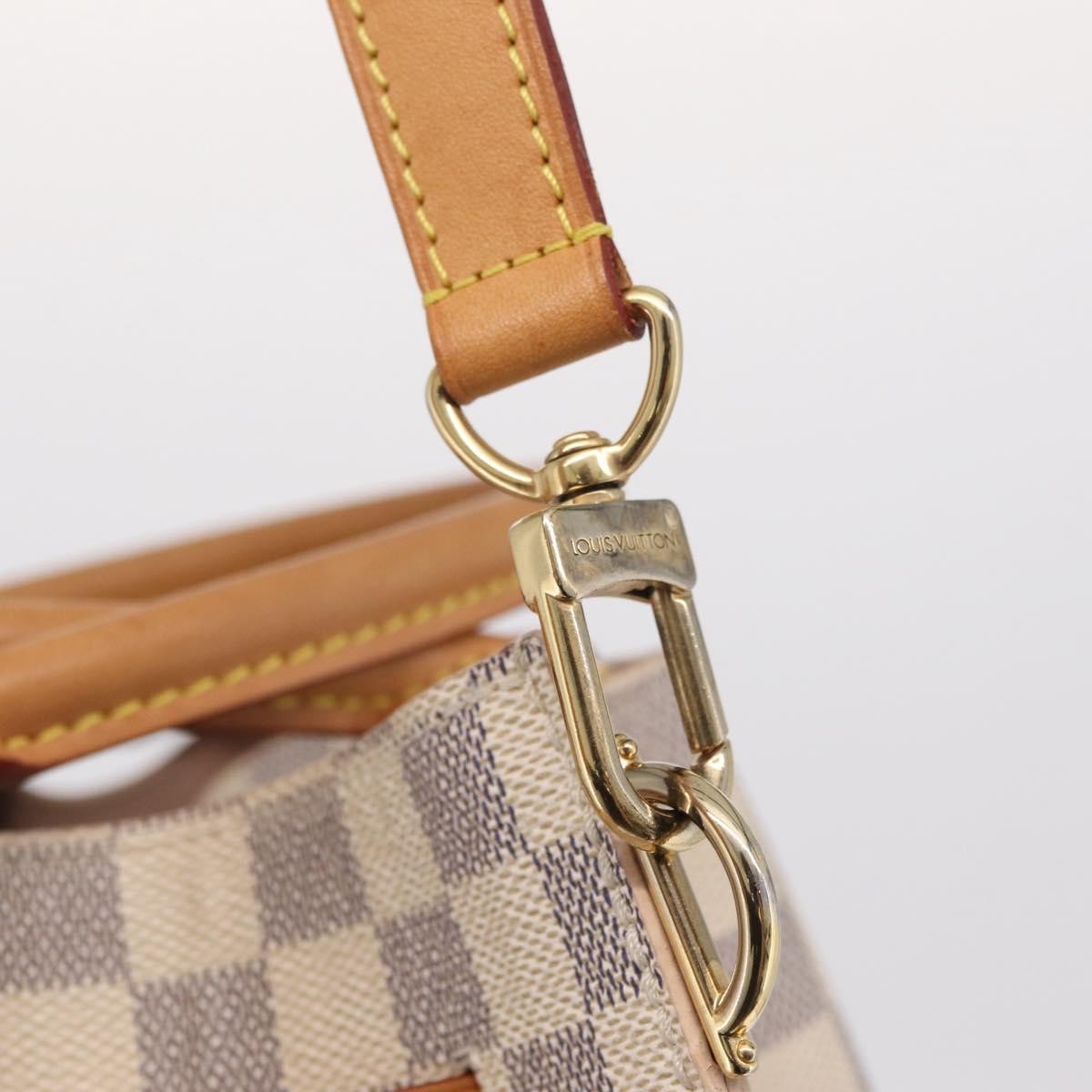 Louis Vuitton Girolata Damier, White, Canvas, Handbag