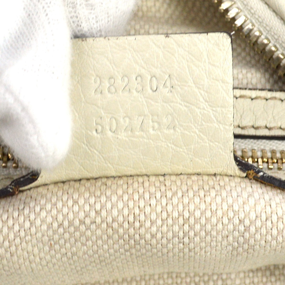 Gucci Soho Hobo Leather, Beige, Leather, Shoulder Bag