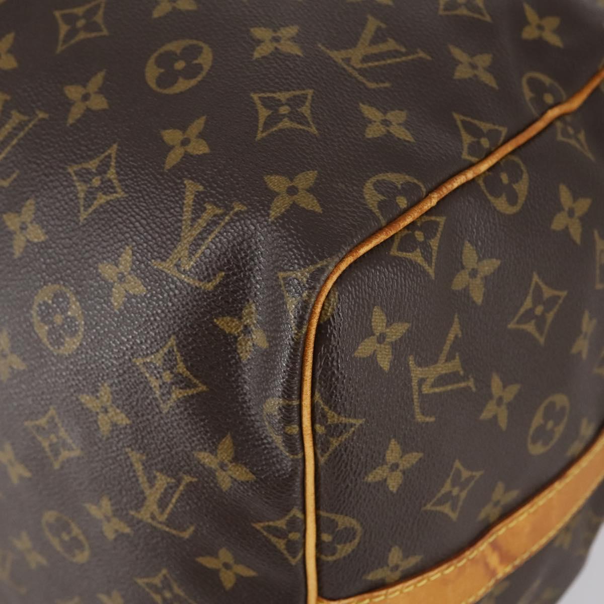 Louis Vuitton Keepall Bag Monogram Canvas, BROWN, CANVAS, Travel bag