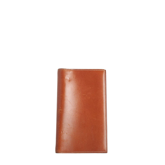 Hermes Wallet Camel Brown