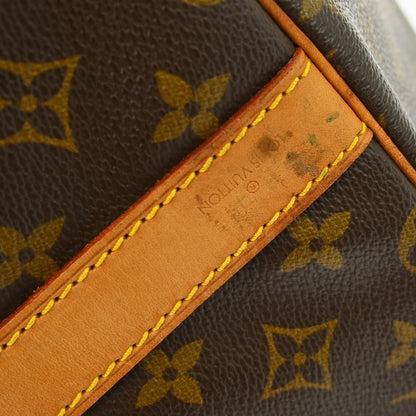 Louis Vuitton Keepall Bandoulière Monogram, Brown, Canvas, Travel Bag