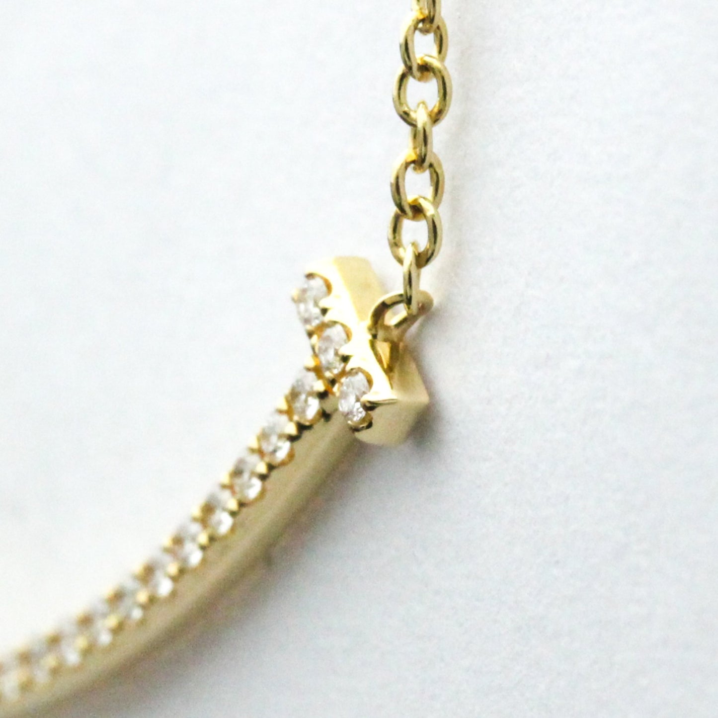 Tiffany & Co Smile, Gold, Yellow Gold, necklace